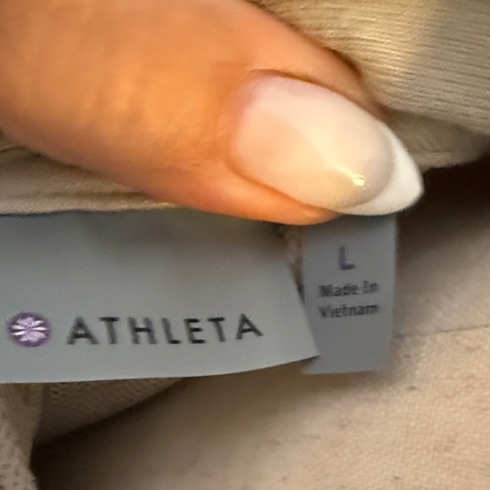 Athleta Women's Warm Light Tan Utility Jacket - Picture 3 of 5
